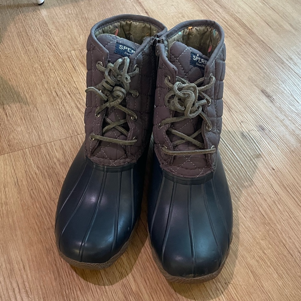 Sperry Quilted Duck Boots